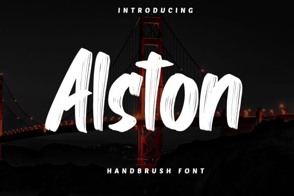 Alston: The Bold Display Typeface for Modern Branding