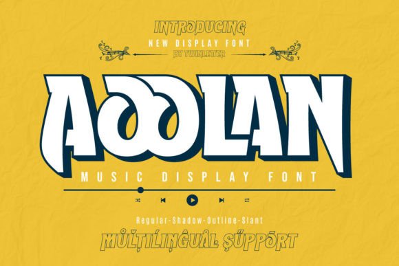 Aoolan: A Font That Understands the Rhythm of Design