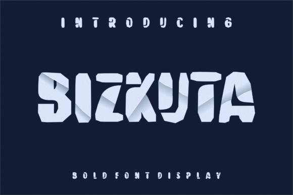 Bizkuta: A Display Font with Quirky Character