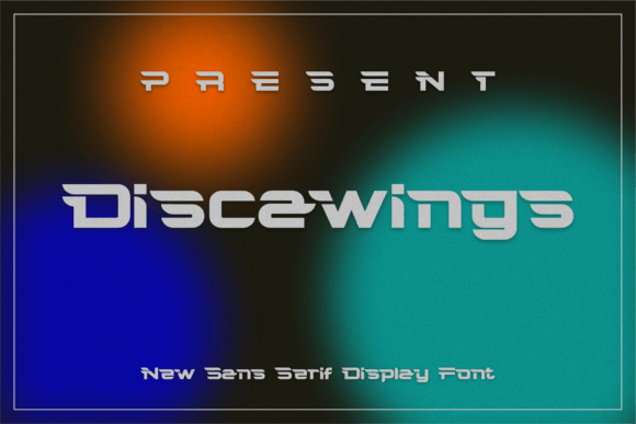Discawings: A Modern Display Font for Bold Branding