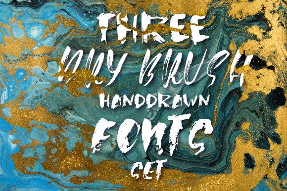 Dry Brush: The Modern Display Font with Grit
