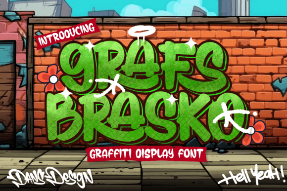 Grafs Brasco: A Fresh Take on Graffiti Typography
