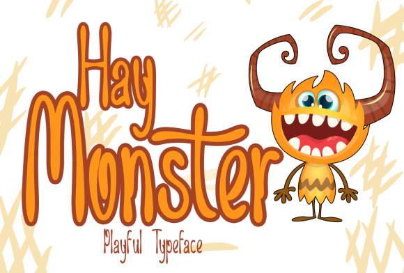 Hay Monster: The Quirky Display Font That Brings Whimsy to Any Design