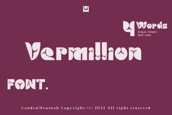 Injecting Personality: Why Vermillion is a Standout Display Font