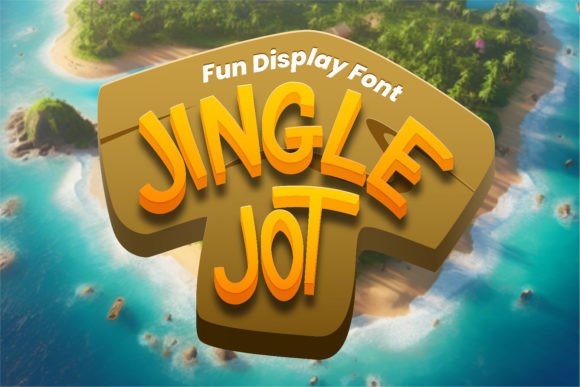 Jingle Jot: A Playful Display Font for Creative Adventures