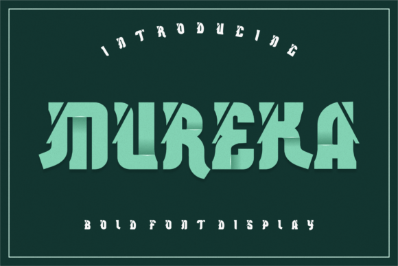 Mureka: The Modern Display Font for Bold Branding