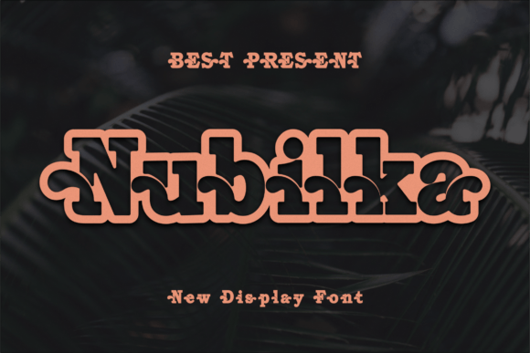Nubilka: A Modern Display Font for Bold Branding