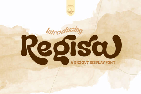 Regisa: The Groovy Display Font for Bold Visuals