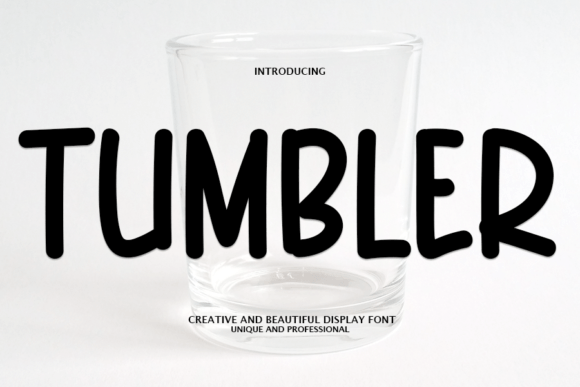 Tumbler: The Modern Display Font That Elevates Your Creative Work
